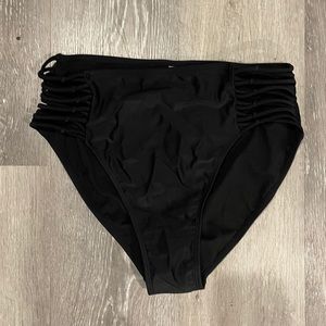Black High Waisted Bikini Bottoms